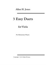 3 Easy Duets for Viola