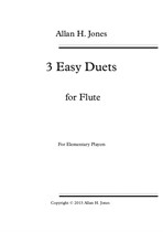 3 Easy Duets for Flute