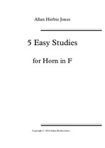 5 Easy Studies for Horn in F