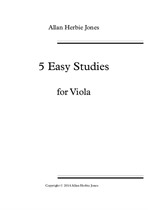 5 Easy Studies for Viola